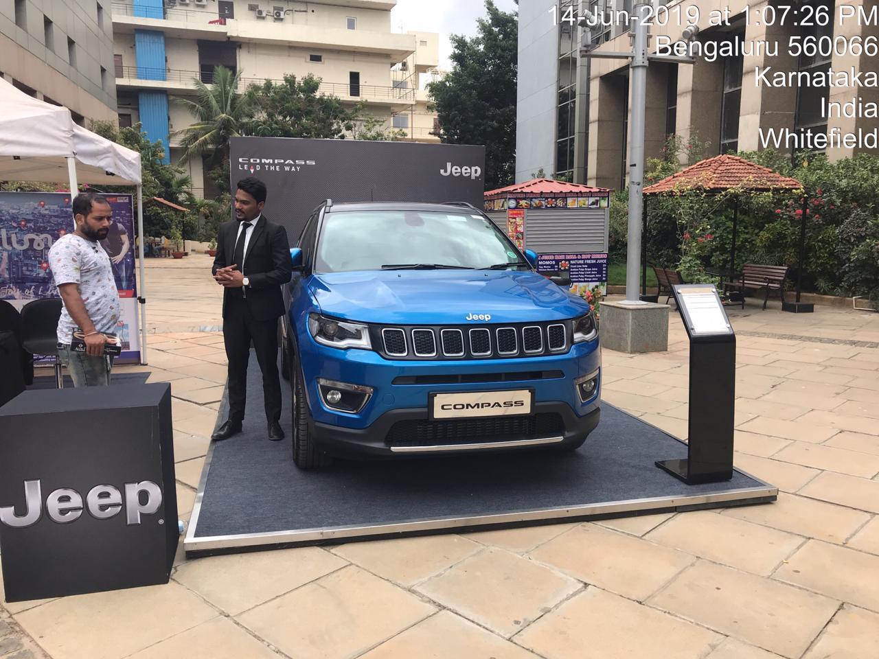 Jeep It park activation Jeep auto exhibition in Bangalore Brandland