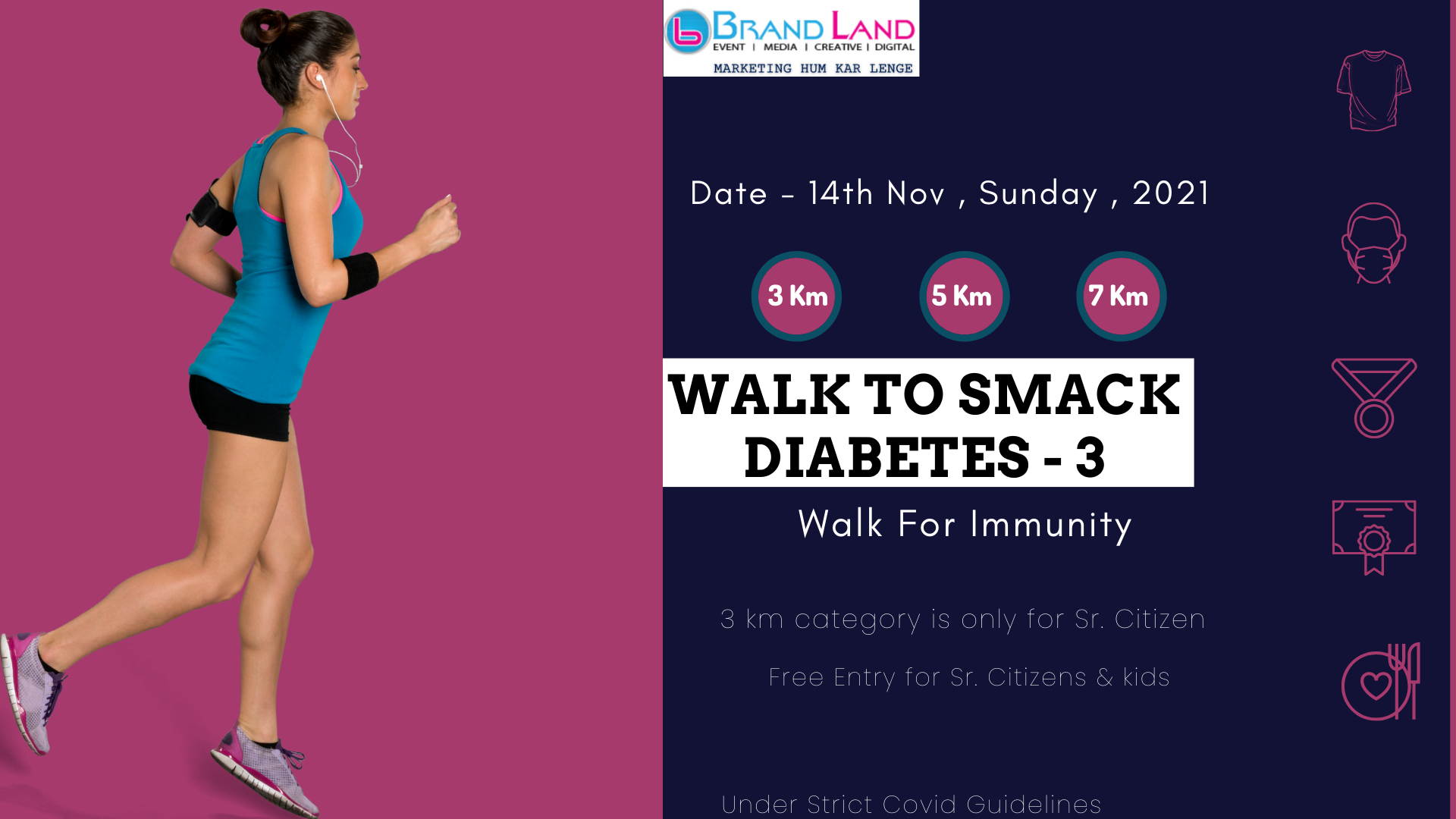 WALK TO SMACK DIABETES