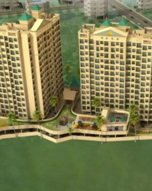 BTL activation setup by BrandLand at a residential complex with branded installation and promotional display area.