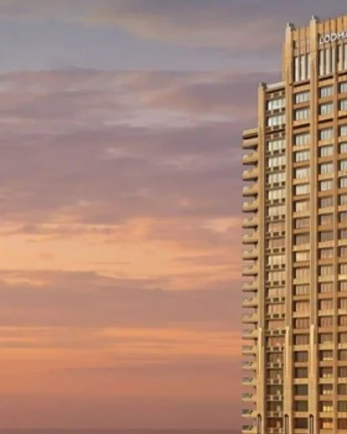 BTL activation campaign executed by BrandLand featuring a large-scale branded building installation against a sunset backdrop.