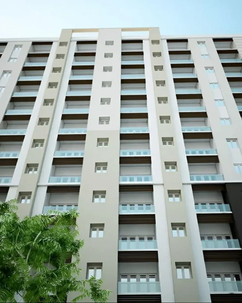 BTL activation setup at Ocean Dew Ramaniyam, Chennai featuring a branded promotional display and engagement area by BrandLand.