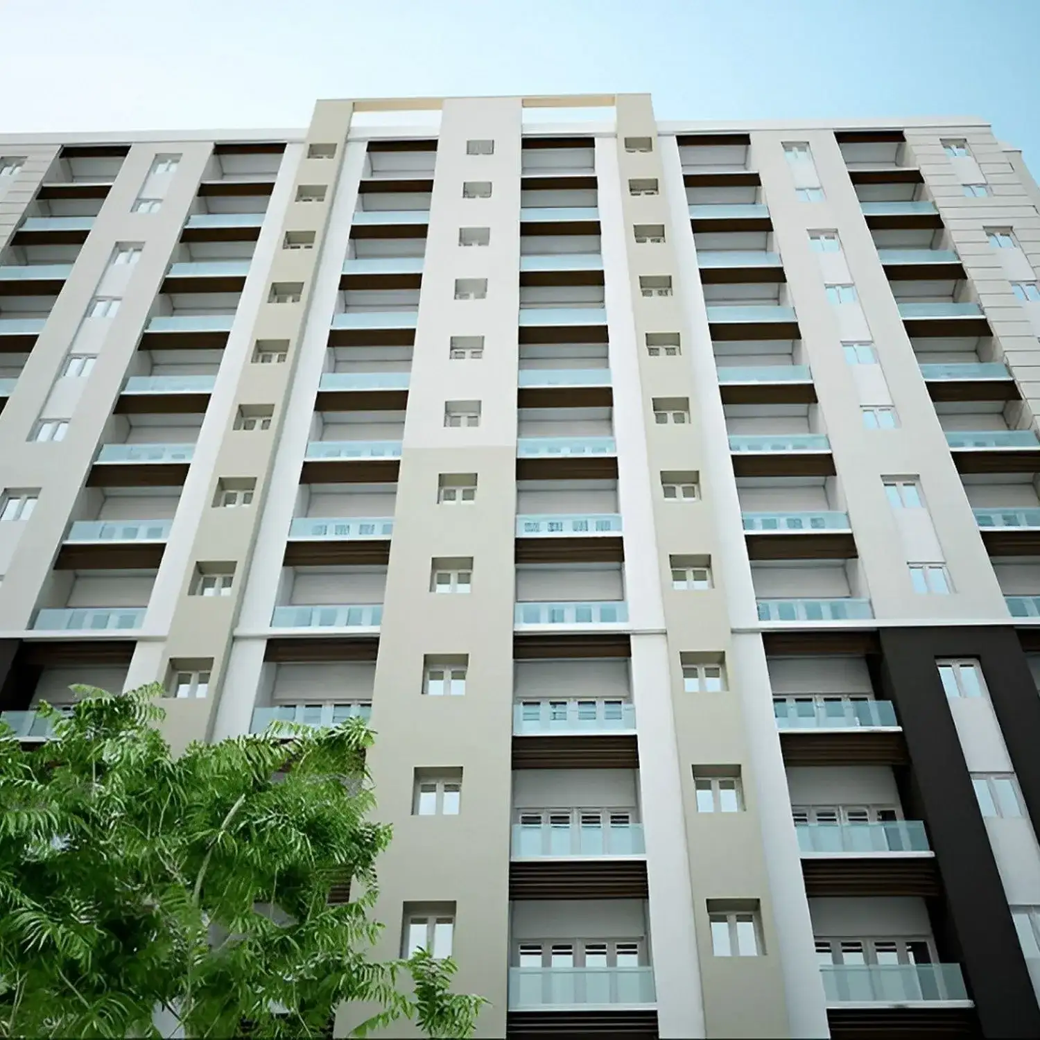 BTL activation setup at Ocean Dew Ramaniyam, Chennai featuring a branded promotional display and engagement area by BrandLand.