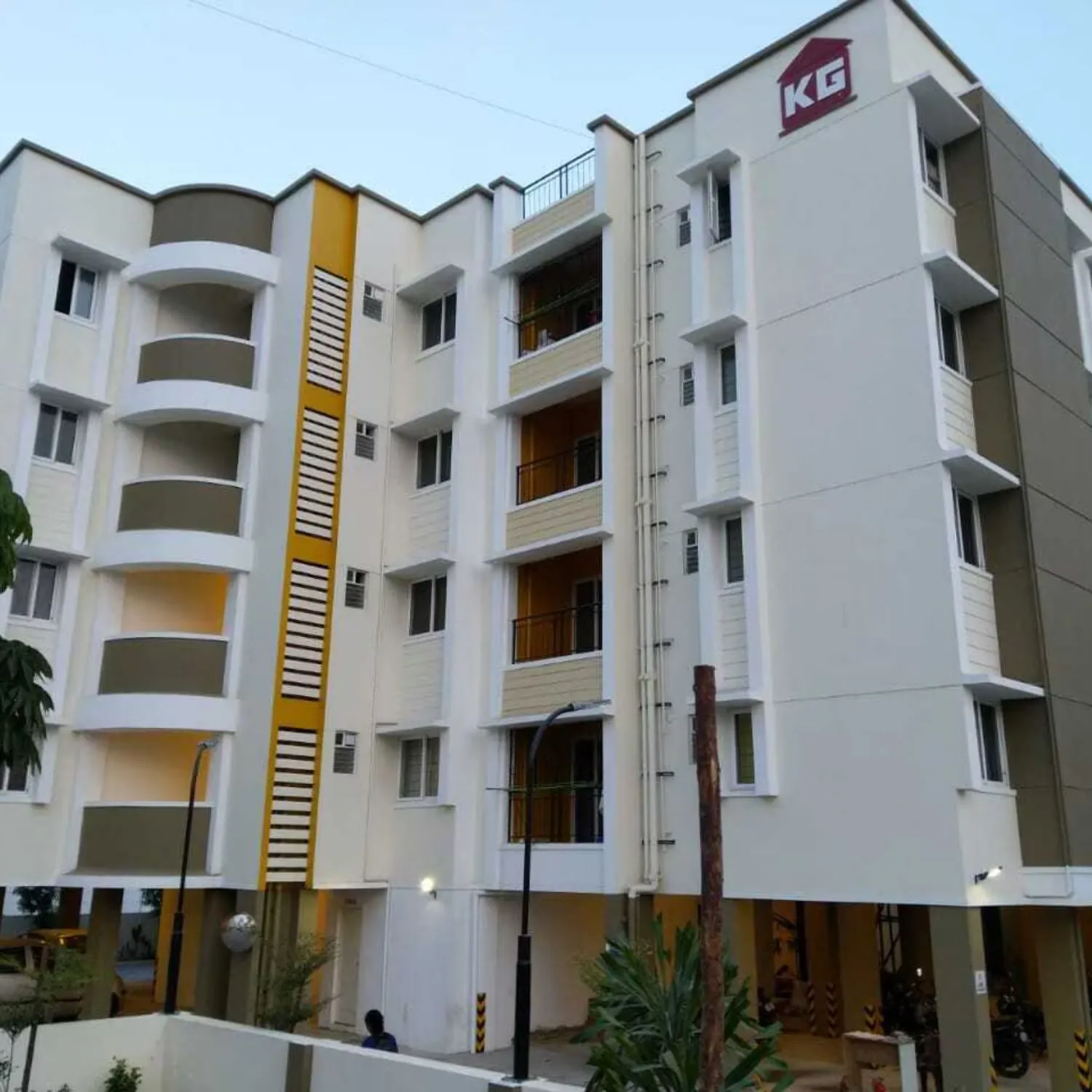 BTL activation setup by BrandLand at KG Good Fortune in Chennai with branded display and promotional installation.