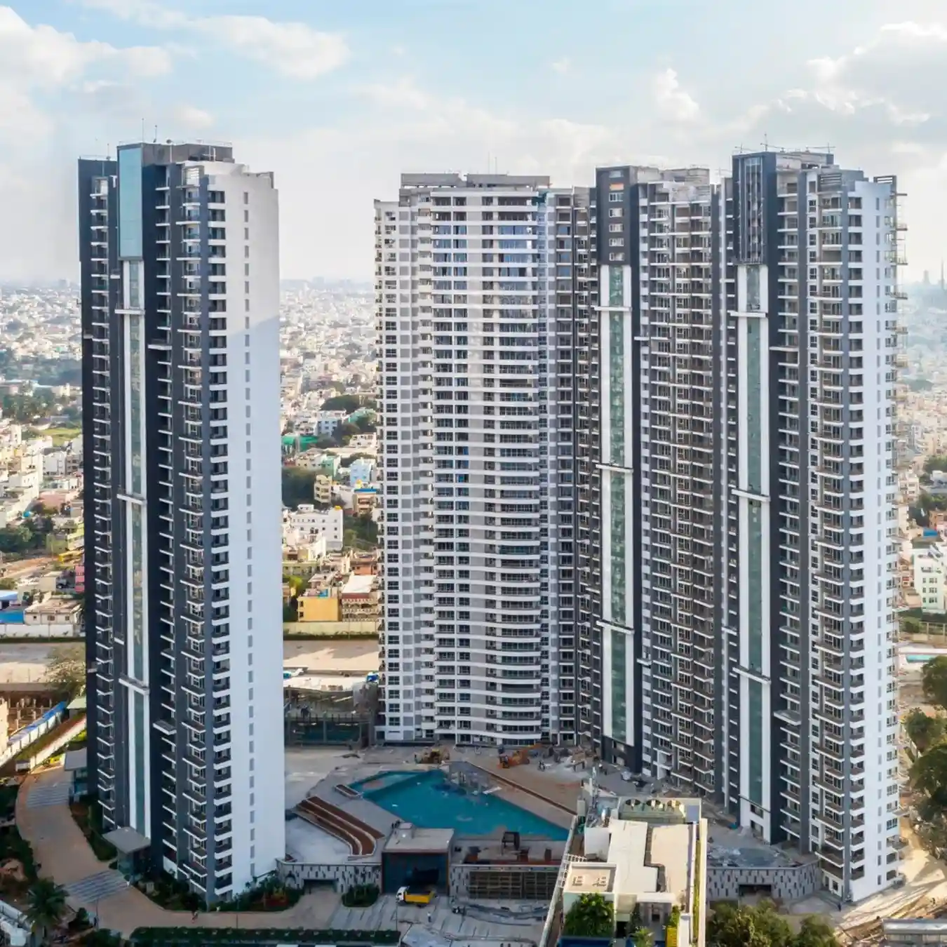 BTL activation campaign by BrandLand at SNN Clermont apartment, Bangalore