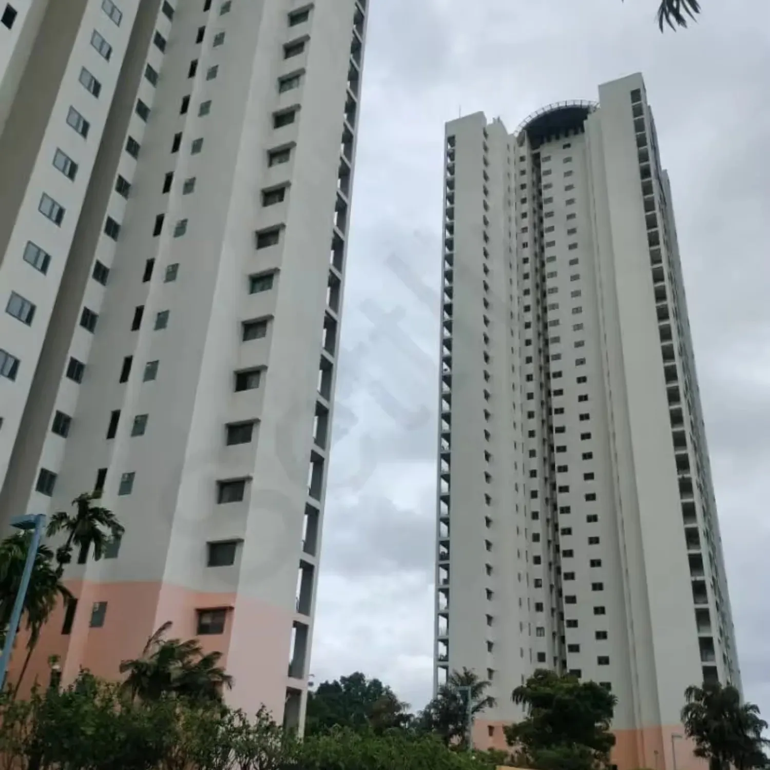 BTL activation setup showcasing a large-scale branded installation executed by BrandLand at a premium residential location.