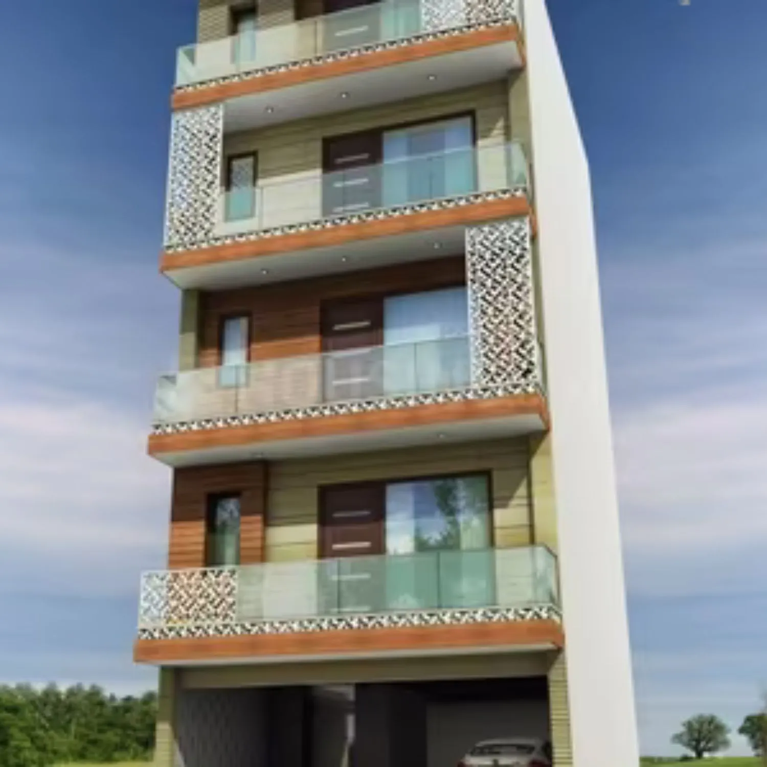 BTL activation campaign setup by BrandLand featuring a modern branded display booth with promotional panels and on-ground engagement elements.